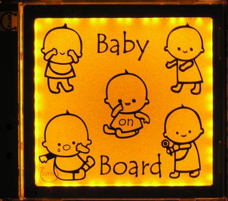 Photo example of BabyOnBoard2_MOMm